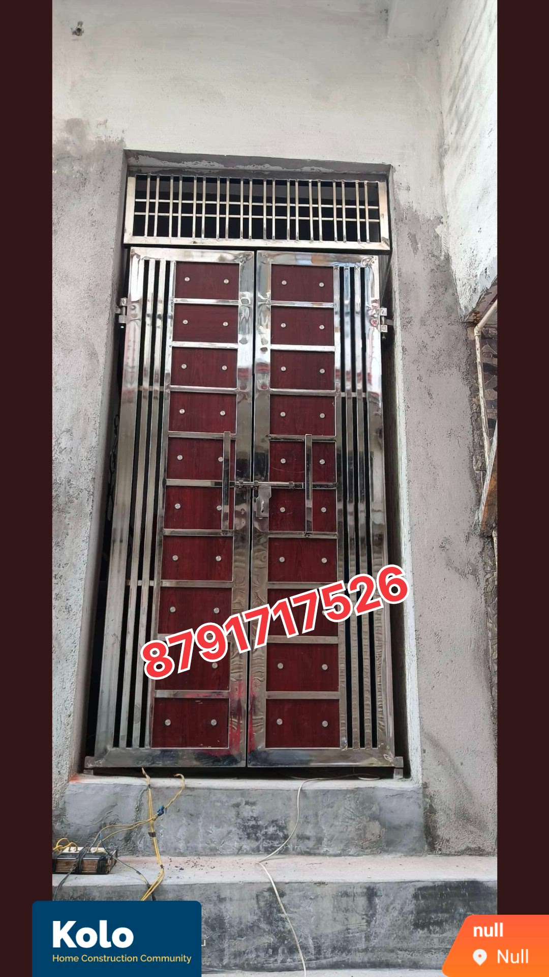 steel gate steel door #8791717526 
#steelrelling   #steelgate
