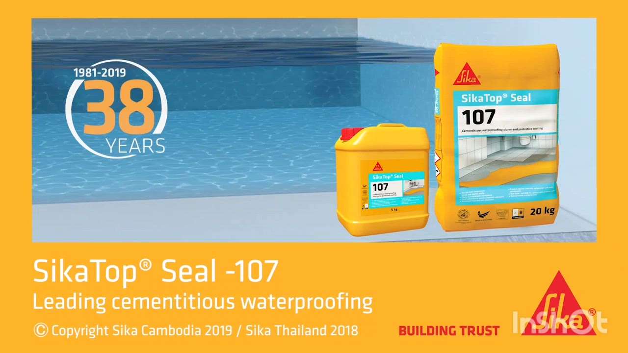 SikaTop®-107 Seal is a 2K Acrylic Polymer modified Cementitious waterproofing coating system.

For product or service kindly contact us
MGM Waterproofing and construction chemicals, Kodimatha, Kottayam
8848935200, 6235996555

#sika #waterproofingproducts #waterproofingmembrane #waterproofing #constructionchemicals #kottayam #pathanamthitta #alappuzha #kollam #Idukki