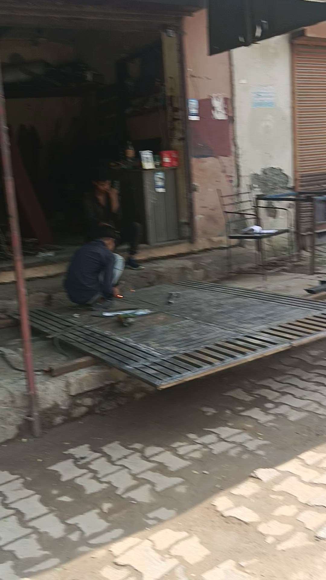 my shop working  #StainlessSteelBalconyRailing  #mssteelfabrications  #anassteelcraft  #DelhiGhaziabadNoida