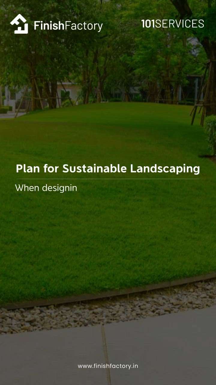 Tips to make Landscaping Budget Friendly👇🏻

1.Plan for Sustainable Landscaping:
When designing your landscape, think about the trees, buildings, soil, and water features
nearby. Incorporate them into your plan to save money.

2.Choose Native Plants:
Pick plants that are native to your area. They’re better adapted to your climate and need less
care.

3.Opt for Low-Maintenance Grasses:
For lawns, use grass types that need less maintenance, like pearl grass.

4.Consider Seeds or Individual Saplings:
Instead of buying full-grown plants, you can save by starting from seeds or small plantings.

5.Use Gravel or Mulch for Paths:
Gravel or mulch can be an economical choice for pathways in your landscape

Save it for later!

For more tips, follow Finish Factory!

📞: 8086 186 101
https://www.finishfactory.in/


#finishfactory #101services #home #swings #types #reels #explore #trending #minimal #aesthetic #dream #swing #latest #homeedition #pergola #exteriors #element #landscaping #landscape #budget #budgetfriendly #tips