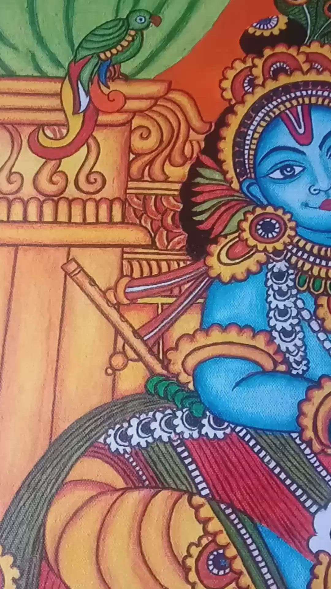 venna kannan
mural painting
 #muralpaintingonwall  #muralpainting  #muralart  #lordkrishna  #traditiinal  #HomeDecor  #muralpaintingoncanvas  #intiriordesign  #AcrylicPainting  #LivingRoomDecors