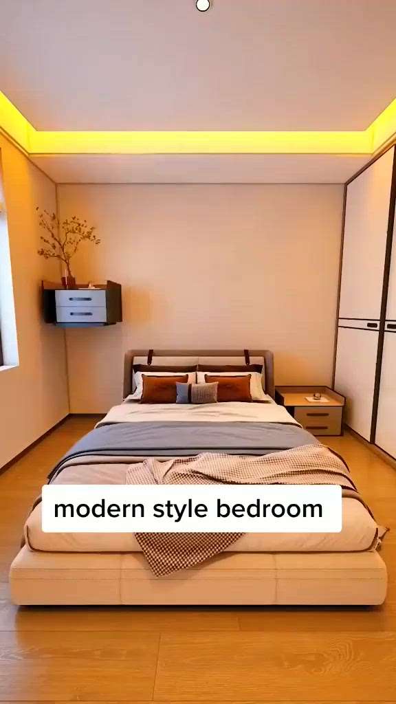 "Step into the world of craftsmen interior with this modern bedroom design! ✨🛏️ #CraftsmenInterior #ModernDesign #BedroomGoals #InteriorInspiration 🏡"