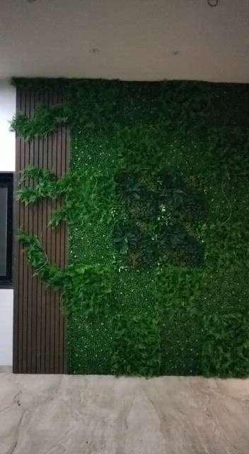vertical garden & WPC Exterior Panels 💫
 #WallDecors 
#VerticalGarden 
#wpcpanel
