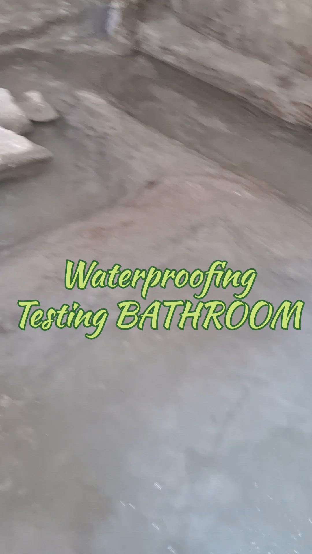 #bathroomwaterproofing