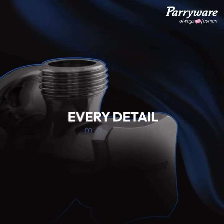 With a supreme chrome finish and robust packaging, Jade Star Angle Valve by Parryware is made to meet all your plumbing needs with superior quality and outstanding deliveries.

#Parryware #AlwaysinFashion #JadeStarAngleValve