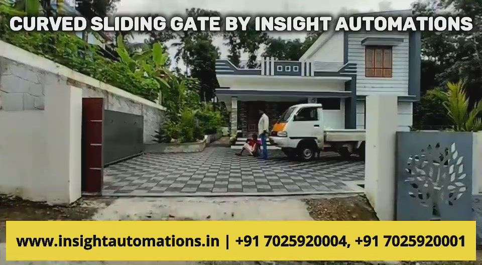 Curved Sliding Gate installed at Punalur, Kollam
https://insightautomations.in/
+91 7025920001, +91 7025920004
#curvedslidinggate
#slidinggates
#HomeAutomation
#automaticgates