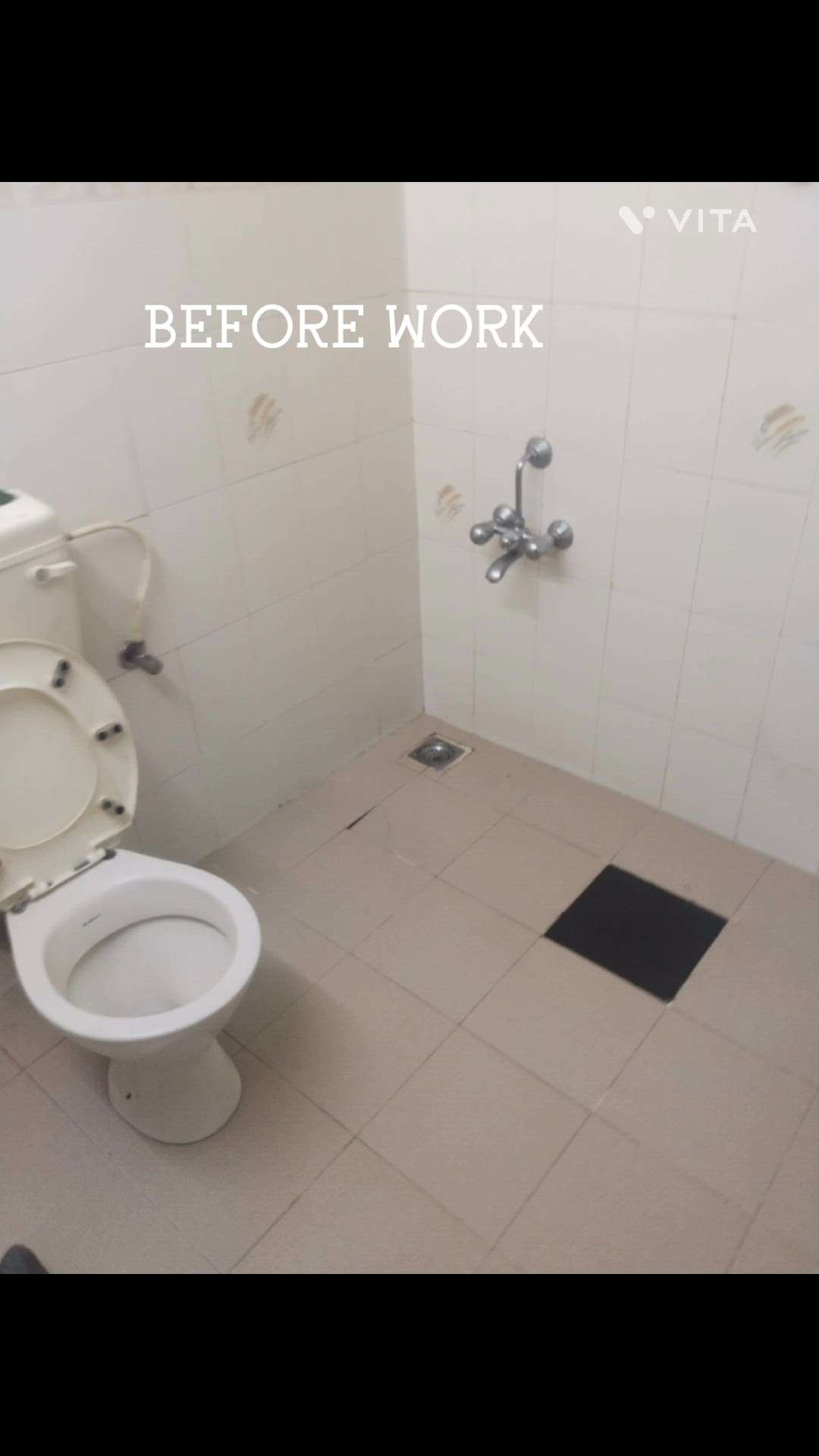 Toilet renovation work at Ernakulam