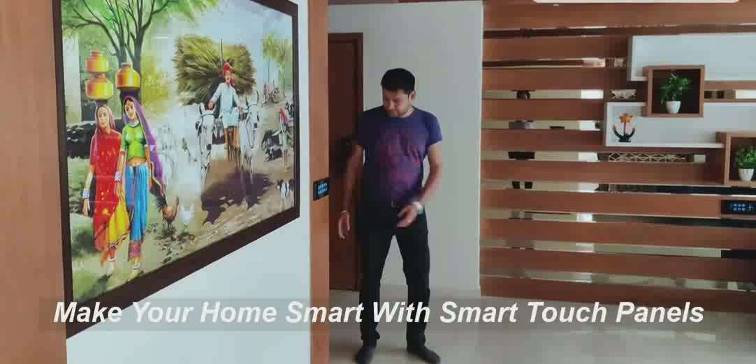 Control Your Home As you want with Premium design Touch Panel #InteriorDesigner  #Architectural&Interior  #interiorpainting  #interiorcontractors  #interor  #Architectural&Interior  #interor  #HomeAutomation  #alexa  #voicecontrolleddevices  #builderflatinvasantkunj  #sevashram_builders_and_developers  #buildersfloor  #GM_Builders  #builders&interior
