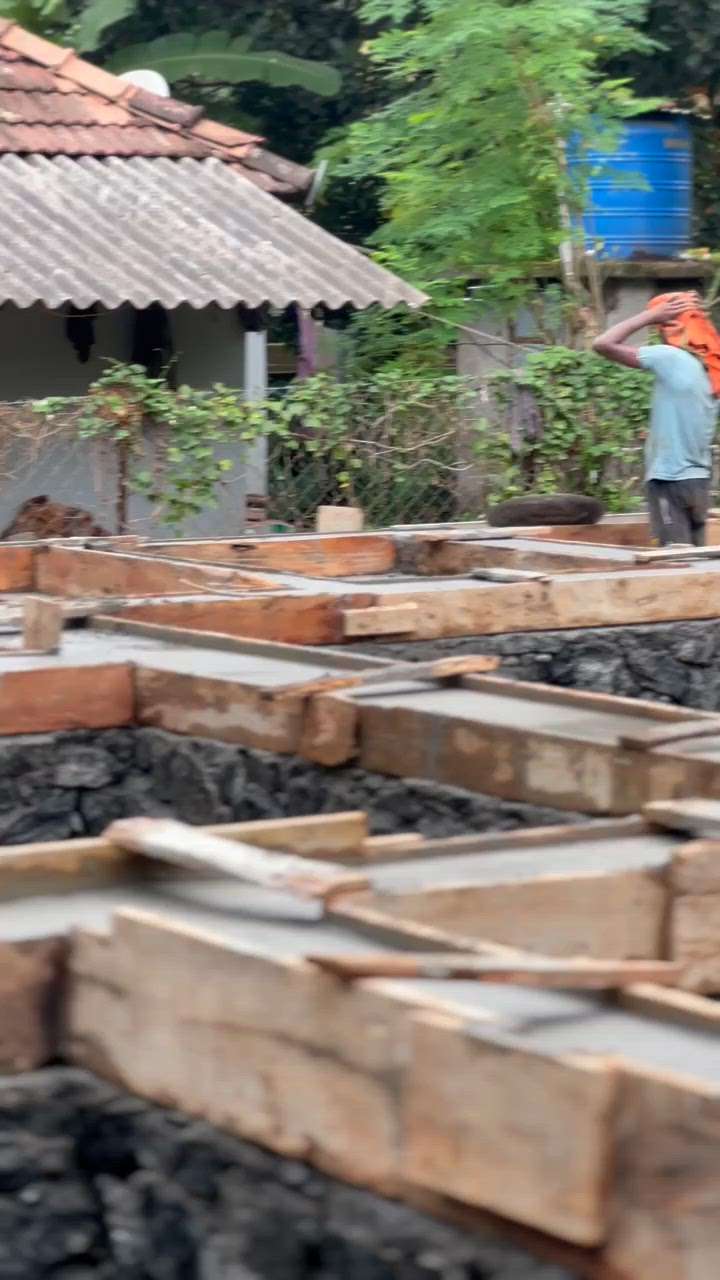 work in progress…
 #sitestories  #site@Cherthala  #sitemarking  #PoochakkadSite  #siteprogress  #Contractor  #HouseConstruction  #constructionsite