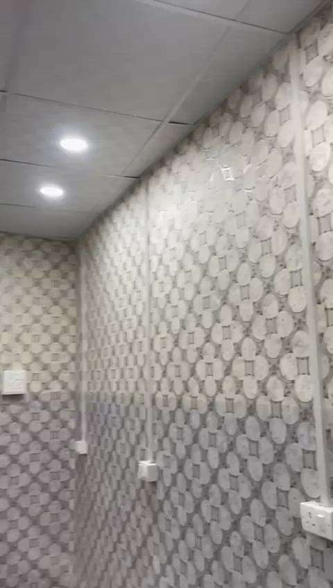 #GridCeiling and walpaper