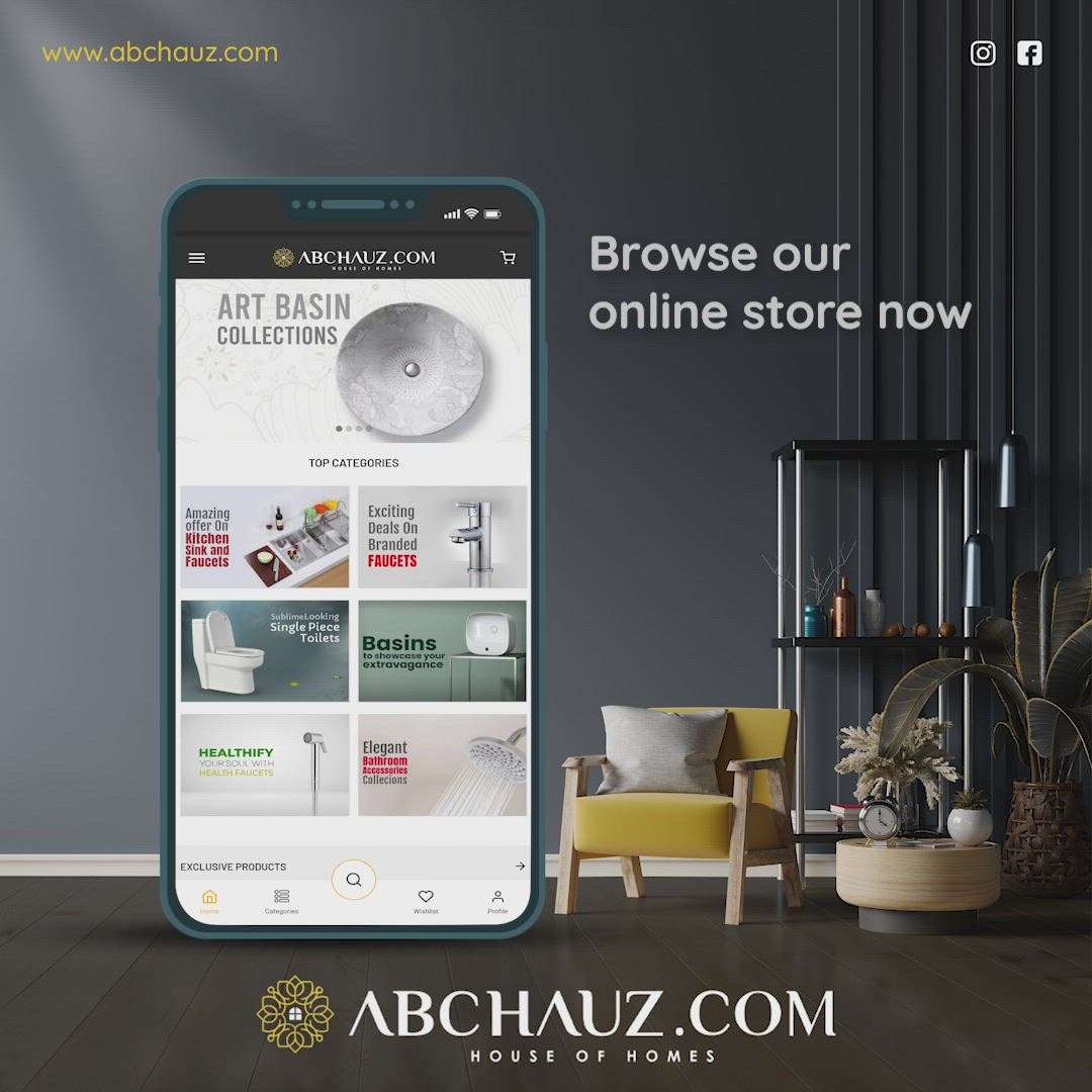 Online store for all your housing needs! We have a wide variety of options to choose from, so you're sure to find the perfect fit for your budget and lifestyle. Our top priority is providing excellent customer service, so feel free to contact us with any questions or concerns!

Explore more @ ABCHAUZ.COM

#abchauzindia #ABCGroup #eCommerceWebsite #ecommercestore #Startup #ecommercestartup #buildingmaterials #bathroomfittings #homeconstruction