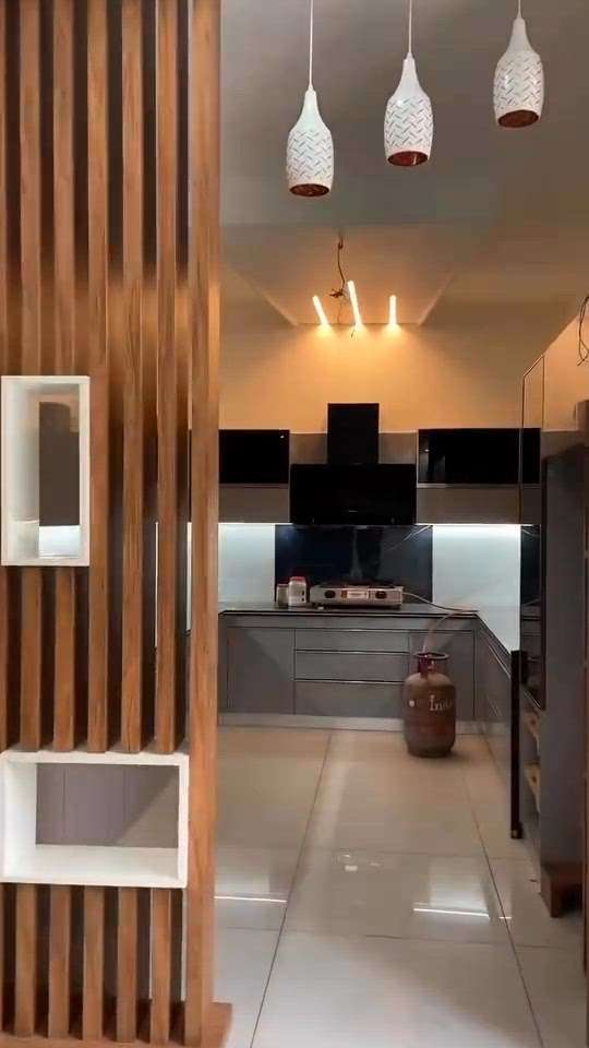 fully furnished kitchen design from DREAM HOME INTERIOR DECOR Rohtak Haryana