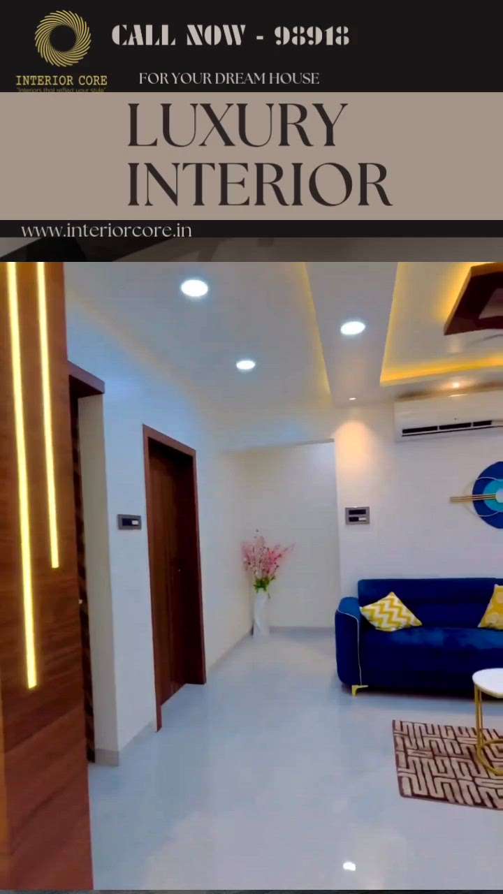 if you wanna interior design for your house cost is 1500 Rs per sqft 
call now ✅☎️9891830873 
website -www.interiorcore.in 

 #InteriorDesigner #interiorturnkeyproject #HouseRenovation #interiordecorators