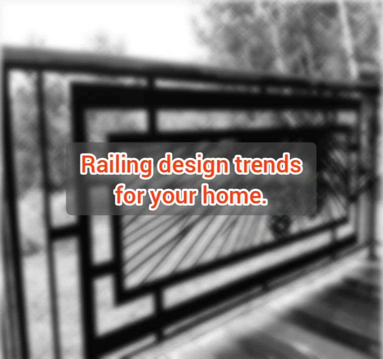 railing design trends!
#Railings #railingdesign #glassrailing #steelrailing #msrailing #balconyrailing #modernralling #InteriorDesigner #trends
