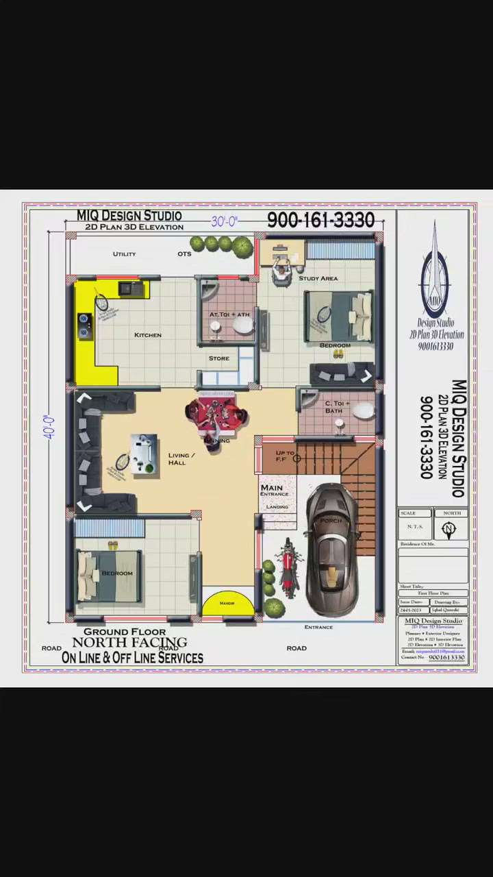 #Vastu_Plan 
#New_Plan_ 
#North_Facing #_Ground_floor
किसी भी प्रकार का नक्शा, और डिज़ाइन  बनवाने के लिए सम्पर्क करे, घर की शान ही आपकी पहचान
#MIQ_Design_Studio
#2D_Plan_3D_Elevation 
9001613330