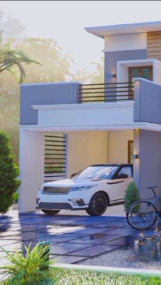 # house design #mydesigns #treaditional #trendingdesign #viral #koloapp #koloviral #KeralaStyleHouse #keralastyle #HomeAutomation #50LakhHouse