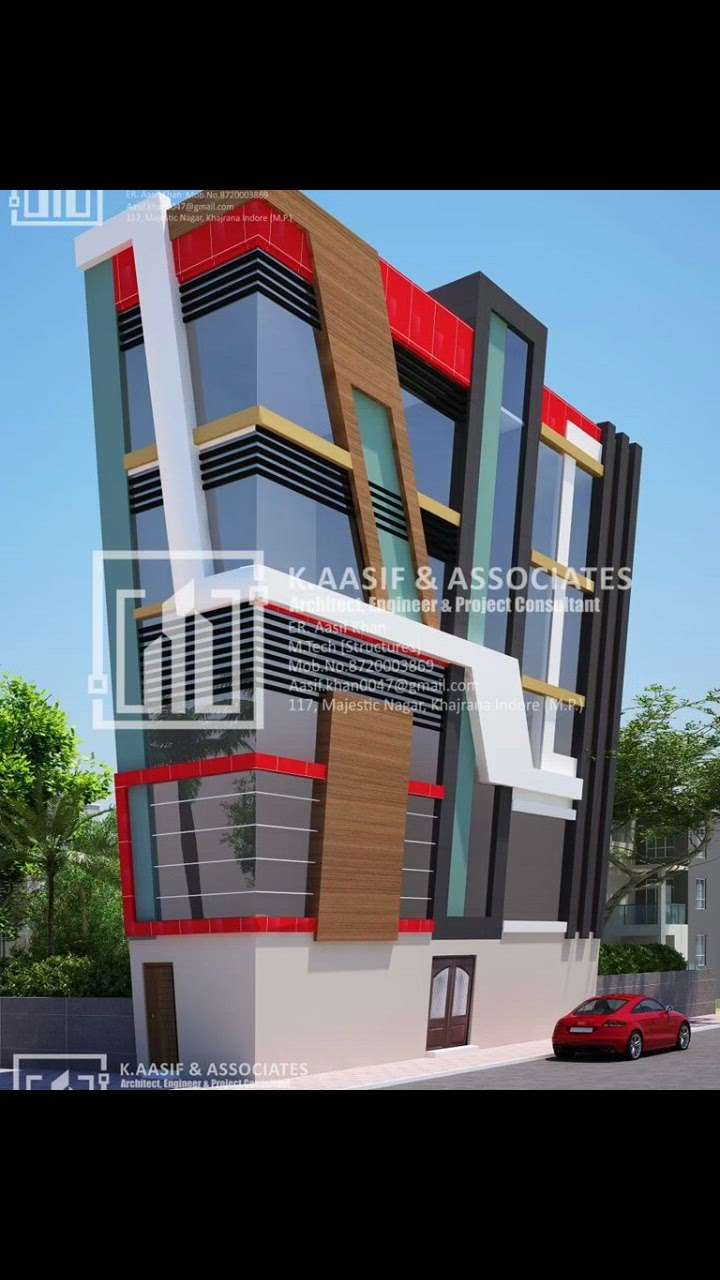 Building project fully designed by K.Aasif and Associates We are working pan India, project location is gwalior,Bangalore,Patna,Indore
Planning
 Elevation design 
Structure designing
Fully designed by K.Aasif and Associates 
#elevation #architecture #design #interiordesign #construction #elevationdesign #architect #love #interior #d #exteriordesign #motivation #art #architecturedesign #civilengineering #u #autocad #growth #interiordesigner #elevations #drawing #frontelevation #architecturelovers #facade #revit #vray
#designinspiration