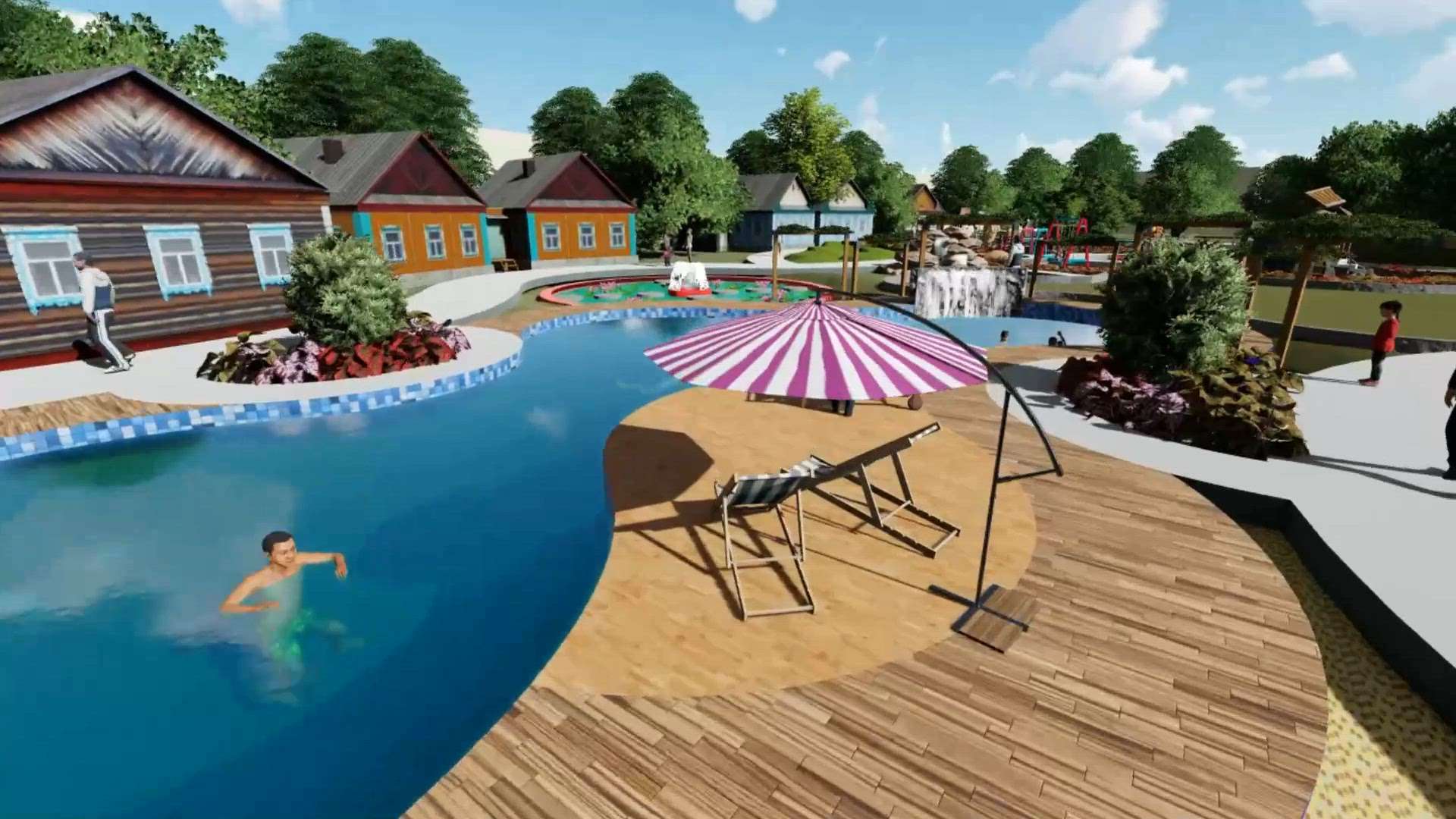 3D animation of resort
 #3d  #render3d3d #3dmodeling  #3dbuilding  #3dtoreality  #3danimation  #resort  #resorts  #resortinterior  #resortlandscape  #resortdesign  #swimmingpool  #rendering  #render3d  #renderweekly  #renderlovers  #renderingdesign   #3d_rendering