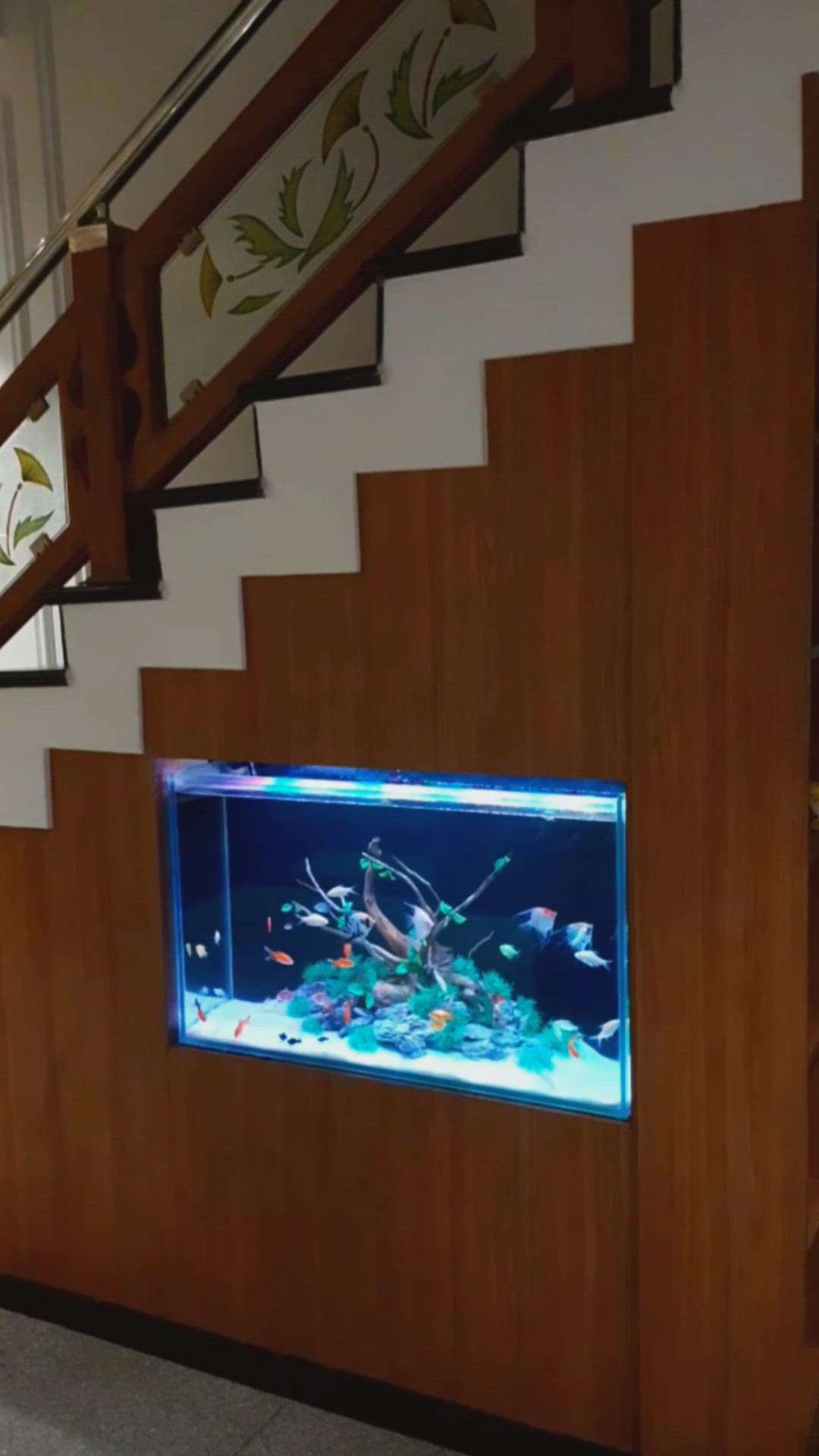 #StaircaseDecors Aquarium Concept