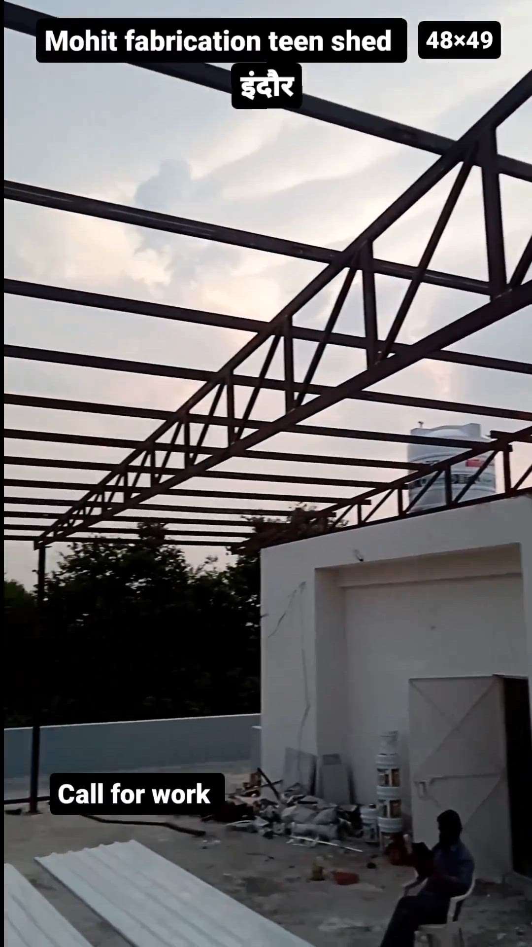 #fabrication_work #teenshade #Indore #viralvideo #koloapp #welder #mohitfabrication
