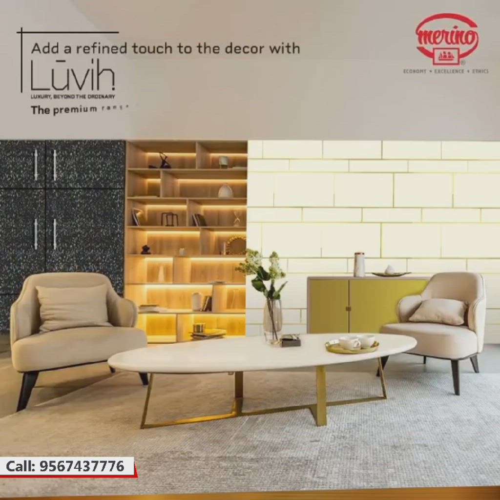 ✅ Luvih - Merino Laminates

Luvih, the premium range of surface solutions takes luxury beyond the ordinary with its aesthetically phenomenal ranges. The nature-inspired surface solutions perfectly complement the needs and stature, suiting a wide range of applications. ​

Visit our HHYS Inframart showroom in Kayamkulam for more details.

𝖧𝖧𝖸𝖲 𝖨𝗇𝖿𝗋𝖺𝗆𝖺𝗋𝗍
𝖬𝗎𝗄𝗄𝖺𝗏𝖺𝗅𝖺 𝖩𝗇 , 𝖪𝖺𝗒𝖺𝗆𝗄𝗎𝗅𝖺𝗆
𝖠𝗅𝖾𝗉𝗉𝖾𝗒 - 690502

Call us for more Details :

+91 95674 37776.

✉️ info@hhys.in

🌐 https://hhys.in/

✔️ Whatsapp Now : https://wa.me/+919567437776

#hhys #hhysinframart #buildingmaterials #merinolaminates #merino #laminates