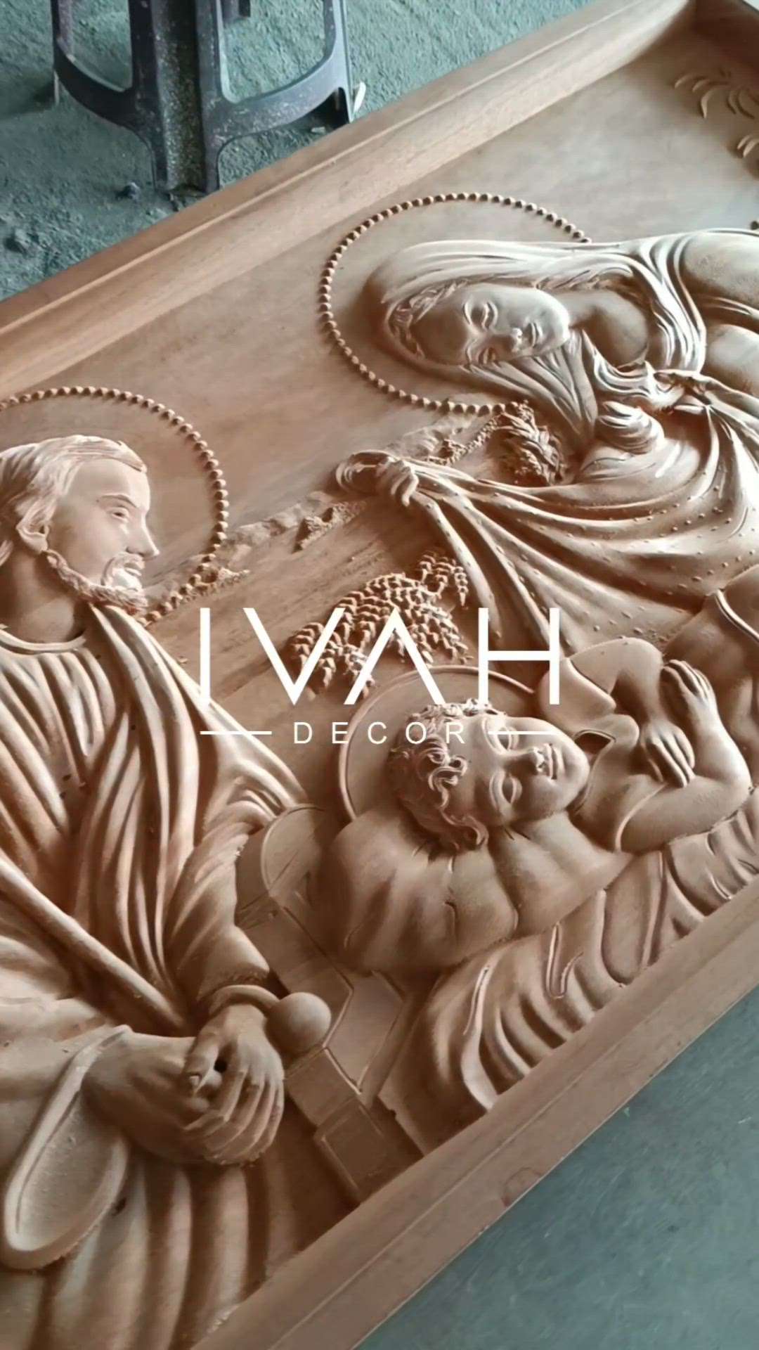 🥰Holy Family Wood Carving 🥰

#IVAH #ivahdecor #woodcarving #walldecor #architecture #wallart #interiors #happy #church #newhouse #newhome #newflat #dubai #kuwait #ireland #australia #architecturedesigns