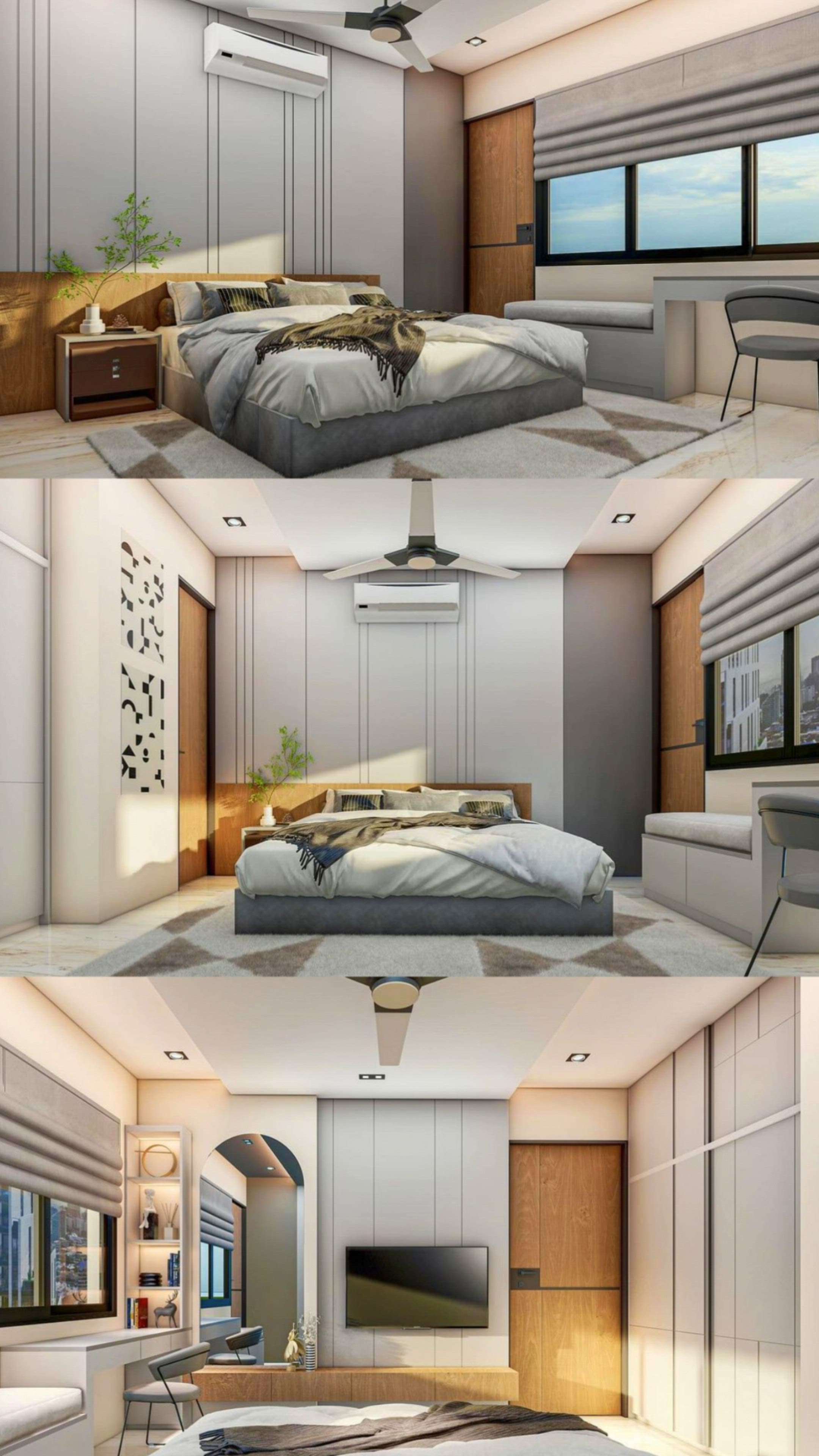 Bedroom Design ✨

#InteriorDesigner 
#BathroomDesigns 
#MasterBedroom 
#BedroomIdeas 
#WardrobeIdeas 
#tvunits 
#interiorcontractors 
#interiordesignkerala 
#allkeralaconstruction 
#interiorwork