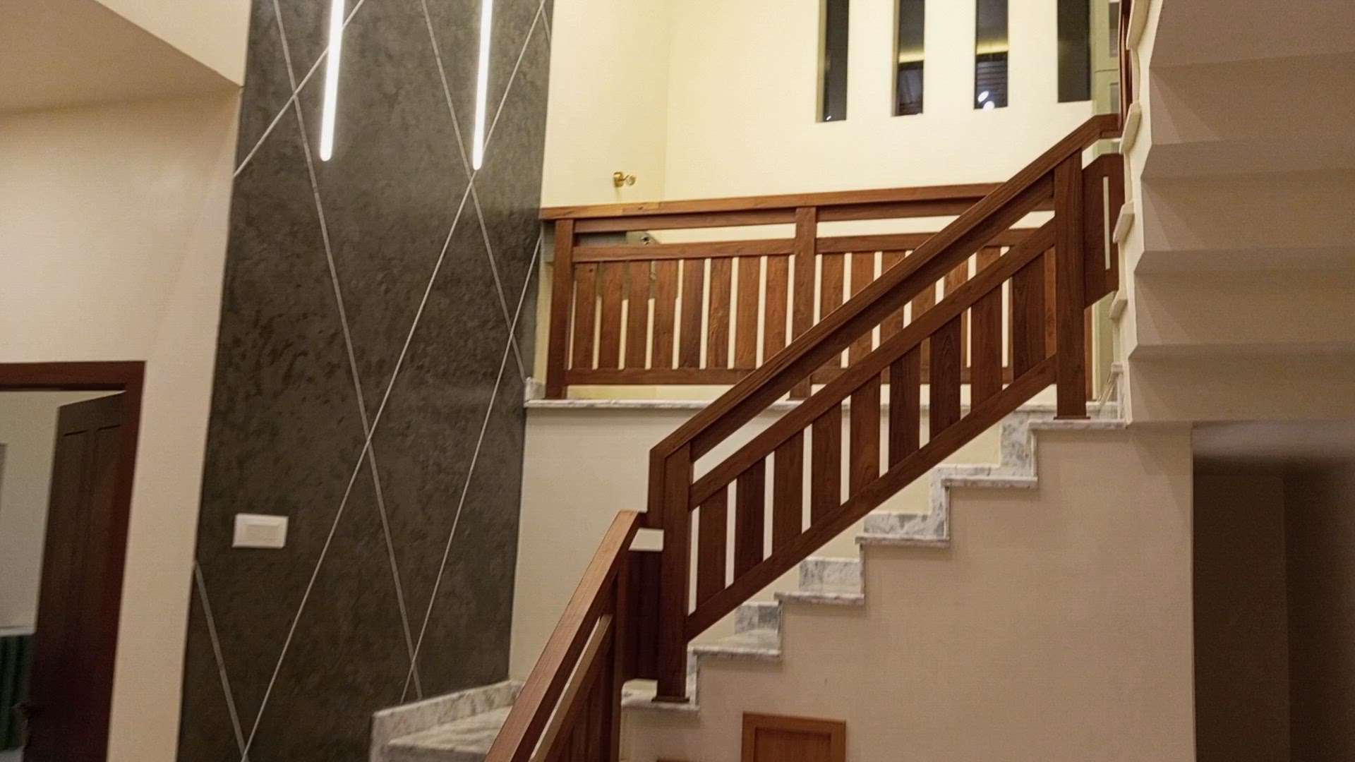 Recently Completed Project @Manjeri.

#StaircaseDecors #StaircaseDesigns #StaircaseIdeas #StaircaseLighting #WoodenStaircase #staircaserailing #stairsrailing #stairtailsdesign 
#CelingLights #chandliers #StaircaseLighting #light
#LivingroomDesigns #formalliving #LivingRoomCarpets #LivingRoomTable #LivingRoomSofa #Sofas #LeatherSofa #LivingRoomPainting #LivingroomTexturePainting #LivingRoomDecoration #LivingRoomCeilingDesign #livingroomdesign  #LivingRoomIdeas #CoffeeTable #curtainsdesign 
#BedroomDecor #KingsizeBedroom #InteriorDesigner #TexturePainting #LivingroomTexturePainting  #Architectural&Interior #MasterBedroom #BedroomDesigns #beatuifuldesign #beautifulhomedesigns #beautifullight #profilelights #Toughened_Glass #glasswardrobe #corian #coriancountertop #romanblinds #dressinginterior #dressingunit #interiordesign #interiordesignkerala #girlsroom #TexturePainting #bigrooms #BedroomIdeas #BedroomCeilingDesign #LUXURY_BED #bedsidetable #sidetable #bedroomdeaignideas