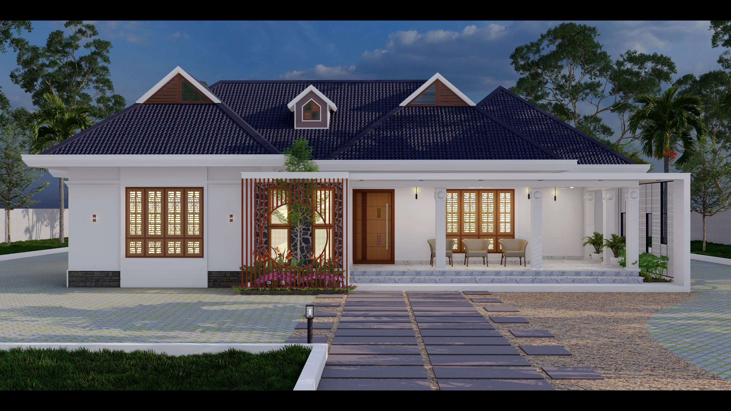 #New Residence building # 3D Design #