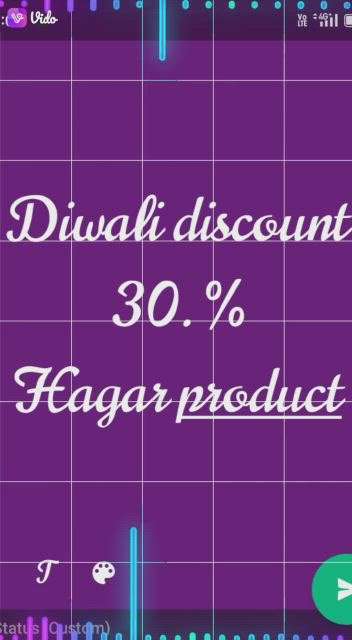 Happy Diwali
Bumper Dhamaka on Hagar product
Big discount 30% 
waranty 10yrs  on Faucet and 20yrs on Sanitarywere