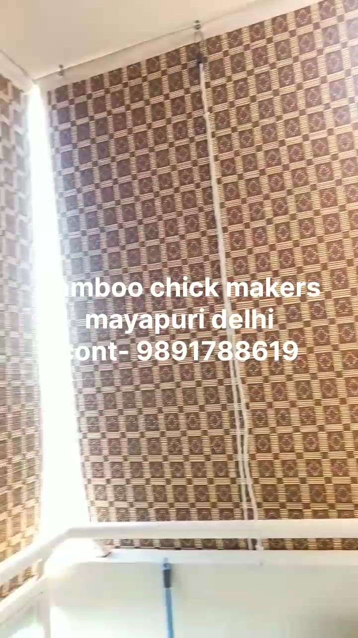 #bamboo chick makers/ bamboo chick in door out door installation mayapuri delhi 9891788619