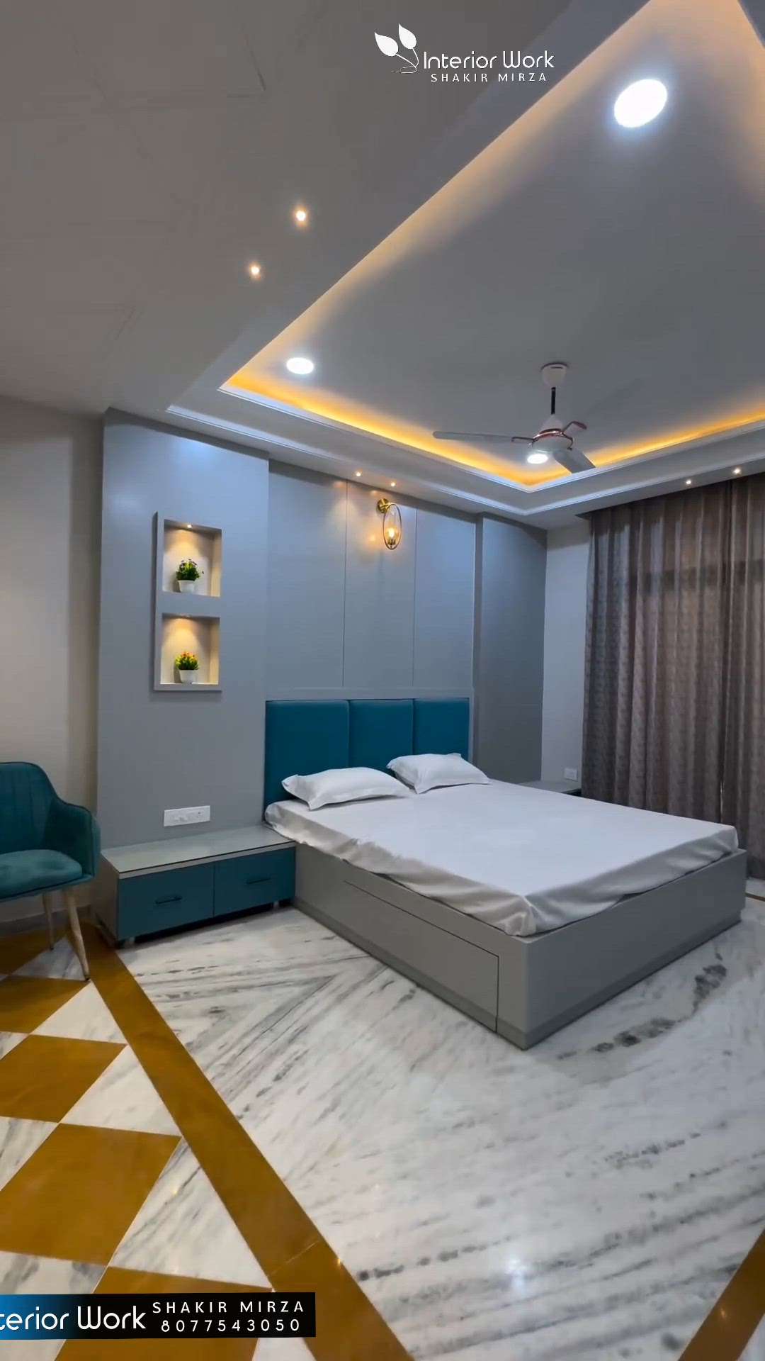 #BedroomDesigns #fullhomeinteriors #ms_furniture_interiors