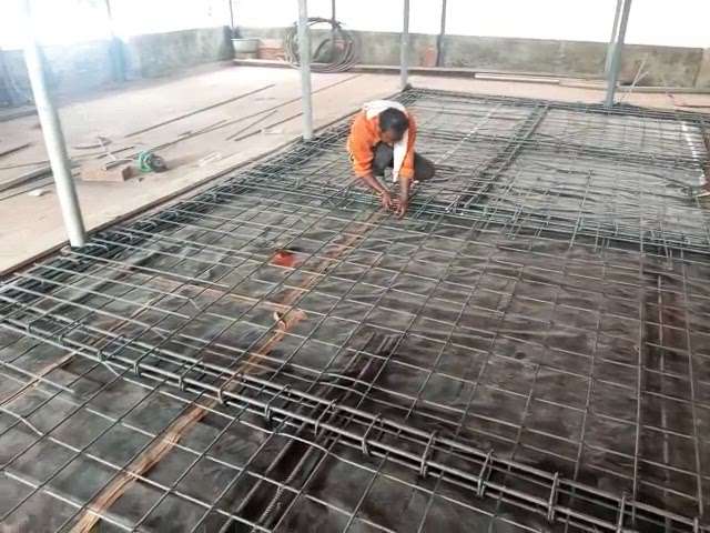 Steel Laying Work #Palai #meridianhomes #resident #HouseConstruction