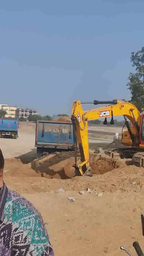 our excavator at site