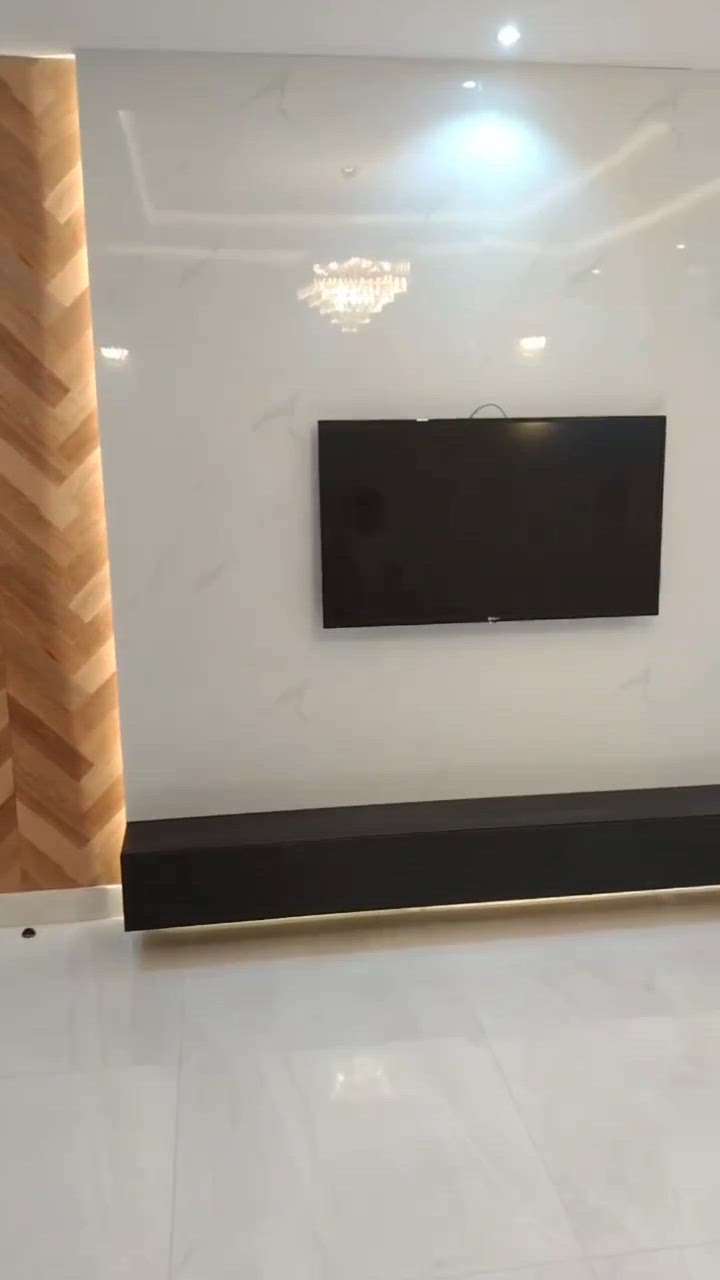 TV unit and wall panel with back lights
 #tvunits  #wallpannel  #LivingRoomTV  #WallDesigns  #modularTvunits