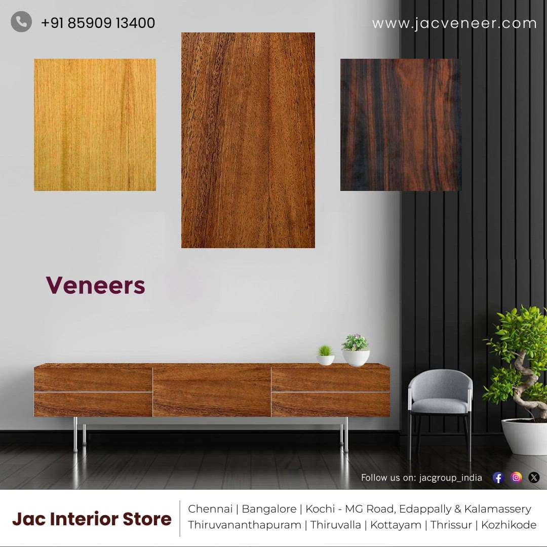 Visit Jac Interior Stores Across Kerala, Bangalore, and Chennai
Call: +91 85909 13400
Website: www.jacgroupindia.com

#jacgroup #Veneer
