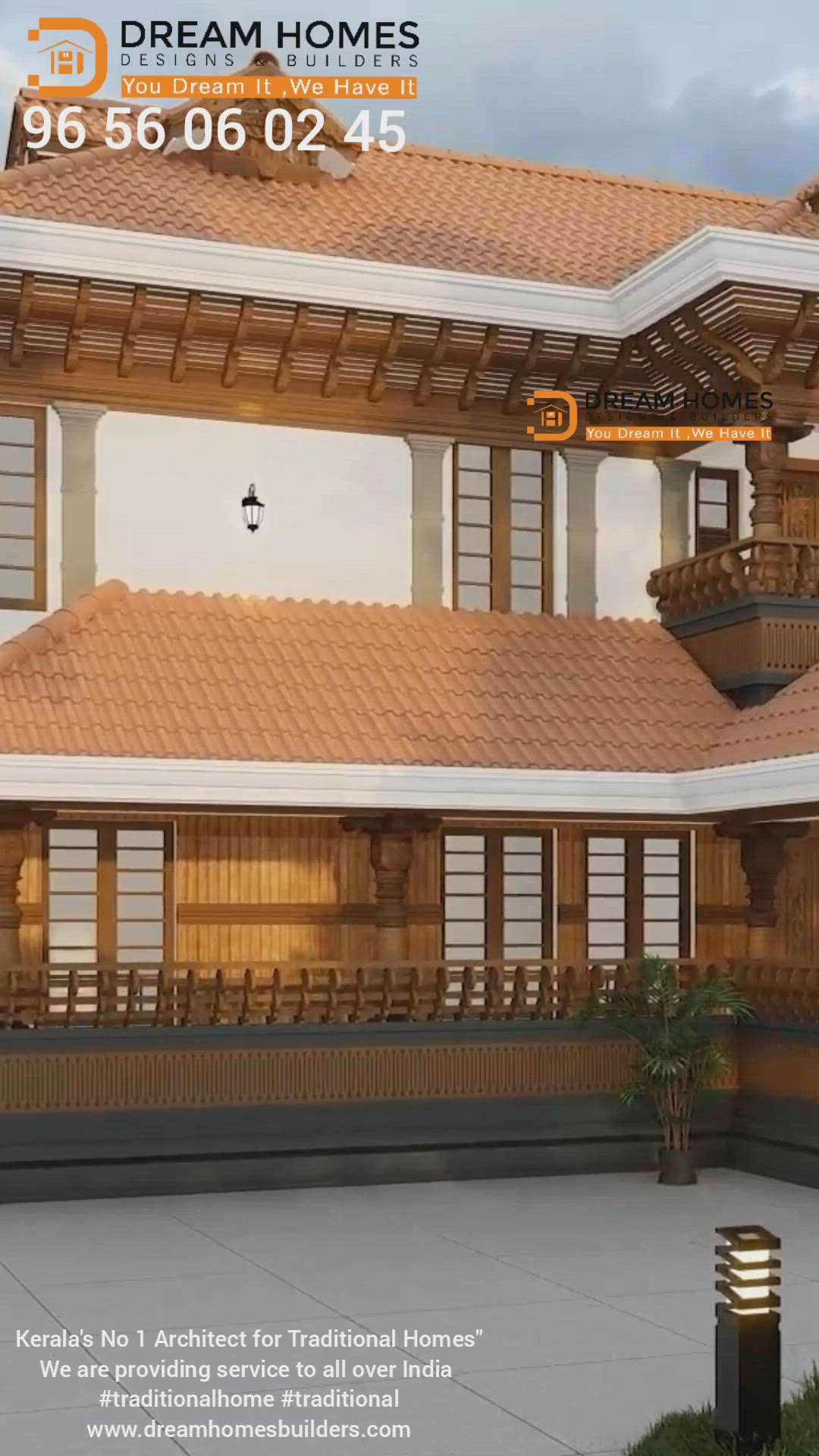 "DREAM HOMES DESIGNS & BUILDERS"

👇Looking for a perfect Vasthu rich Traditional Home?

Have a look at one of our traditional home
that perfectly blend beauty with ergonomic designs.
            
You Dream It, We Have It'

       "Kerala's No 1 Architect for Traditional Homes"

#traditionalhome #traditional

No Compromise on Quality, Sincerity & Efficiency.
For more info

9656060245
7902453187

www.dreamhomesbuilders.com

https://youtu.be/rRGp27_rjfc