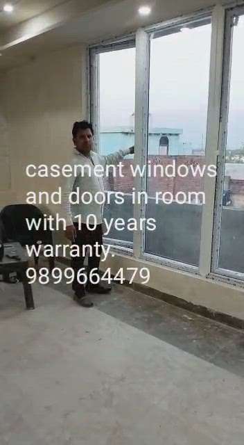 upvc doors qmd windows. maintenance free with 10 years full warranty. 9899664479