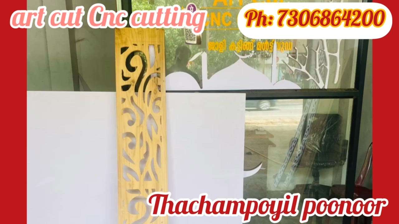 Cnc cutting wood & multi wood 
And curving and engraving