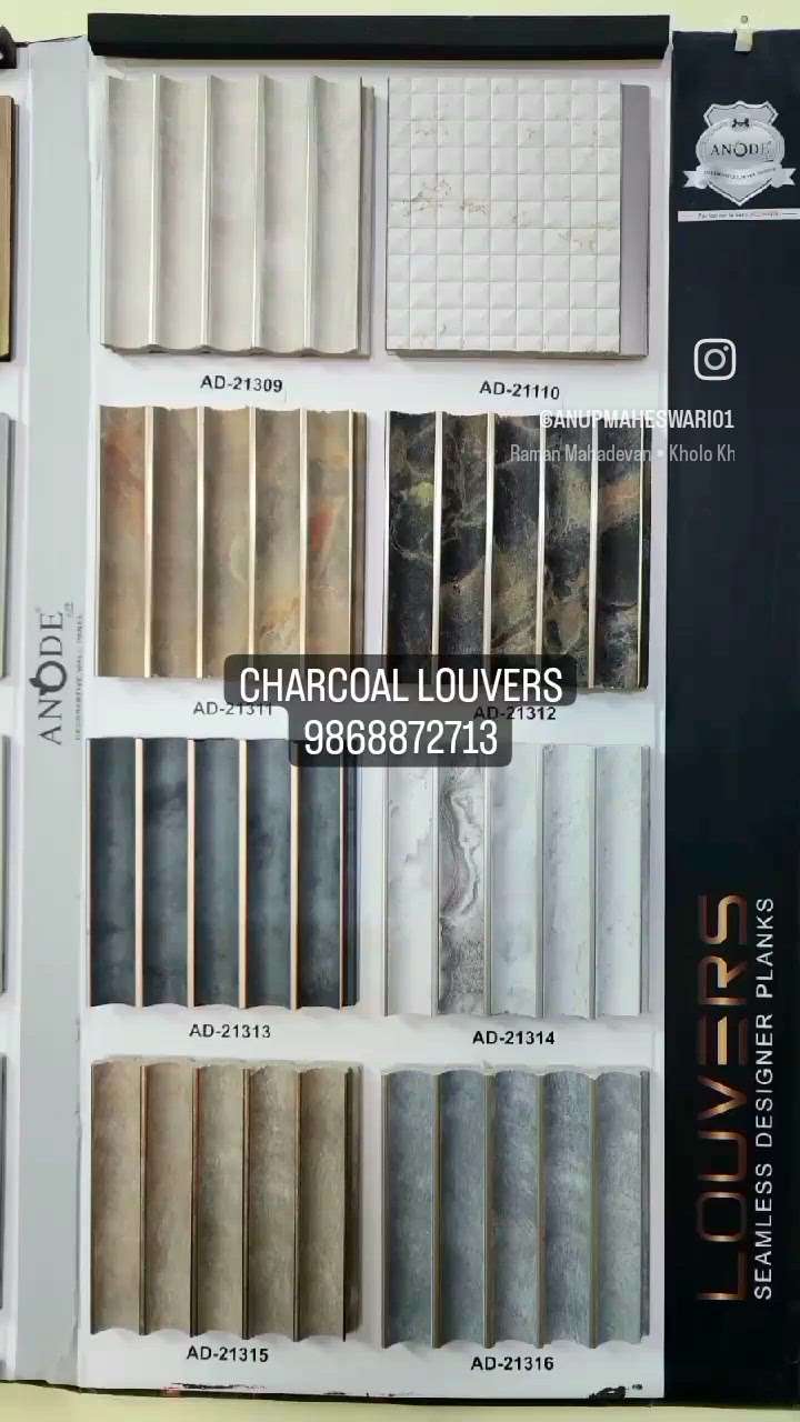 CHARCOAL LOUVERS
9868872713
#louvers #LUXURY_INTERIOR #WALL_PANELLING