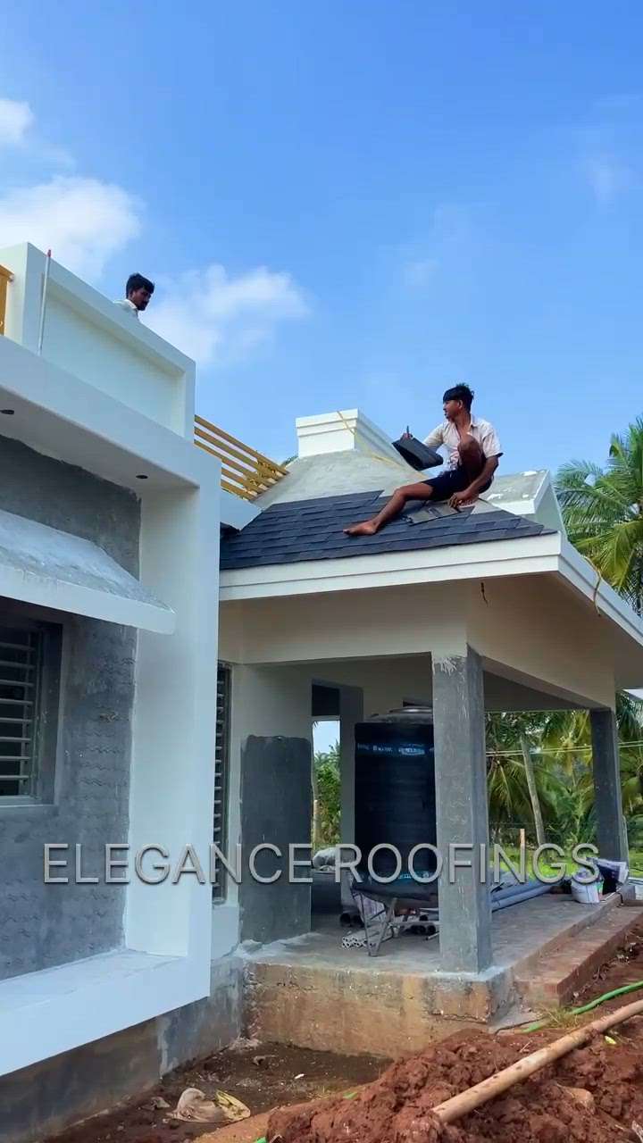 Roofing Shingles Work 🏡 ☎️ +91 9061634130 #eleganceroofings #palakkad #keralastylehouse #homerenovation #HomeSweetHome #homedesign #homestyle #tamilnadu #pollachi #reelsvideo #shortstory #construction #shingles #modernhome #artwork #instagram #interiordesign #kerala #interiordecor