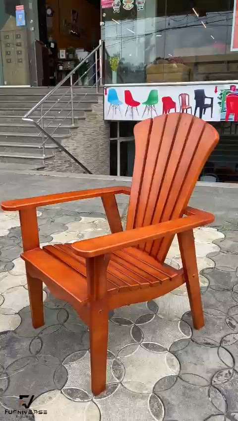 Sit out chair at furniverse palakkkad... onam offer sale ongoing.... #onamoffer  #furnitures  #sitoutchair  #sitout  #onamwishes  #trendingdesign  #Architect  #InteriorDesigner  #wood_polishing  #rubwood  #HomeDecor