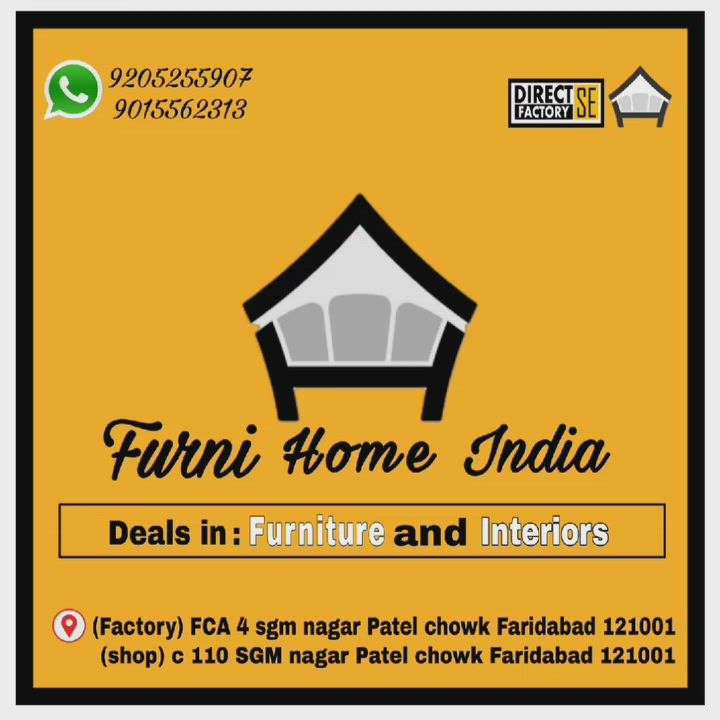 WhatsApp or call at 9205255907 
CUSTOMISED FURNITURE  , INTERIOR and RENOVATION  service  .
WhatsApp link.  
👇👇👇👇👇👇👇👇
https://wa.me/919205255907?text=hello

Furni Home India  manufacture all type of home   furniture  and renovate too .
Exchange offer available , Finances through credit card available . 
Double bed , sofa set , dinning table , almirah at factory rate 
✓ can be costomised in different size and color .
✓ 5 year warranty .
✓ Pan India delivery available .
✓ can visit our factory to check the quality .
✓ Finances through credit card available .  
✓ Exchange offer available.
✓ why pay more when you can buy direct  from factory .  

.
.
.
.
.
.
#furniture #doublebed #factory #furniturefactory #interiordesigning #bedroom #doublebed #directfromfactory  #furnituremarket 
#cheapestfurniture 
#furnitureMarket​​ 
#baba bazaar
#bababazar
#delhifurniture​​ 
#shadikasaman​​ 
#marriageitems​​ 
#furnituremarket​​  
#cheapestfurniture​​   
#sofa​​ 
#bed​​ 
#chair​​
#almirah​​ 
#b