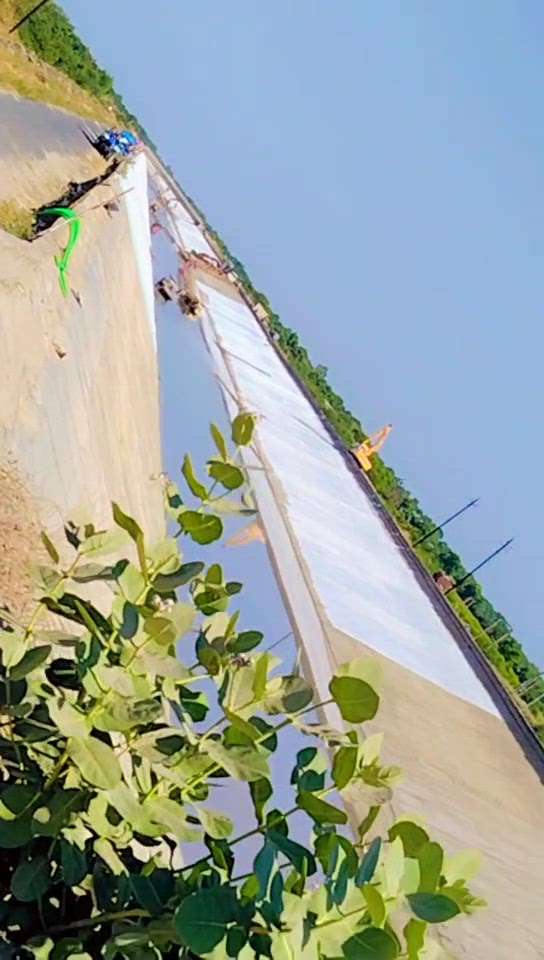 water proofing work at NARMADA CANAL ( Gujrat )