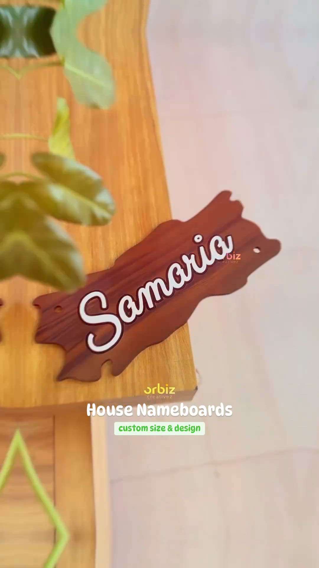 Custom nameboards available

100+ designs
DM for your customization

shop online www.orbiz.in

#nameboards #customnameboards #housenameplates
