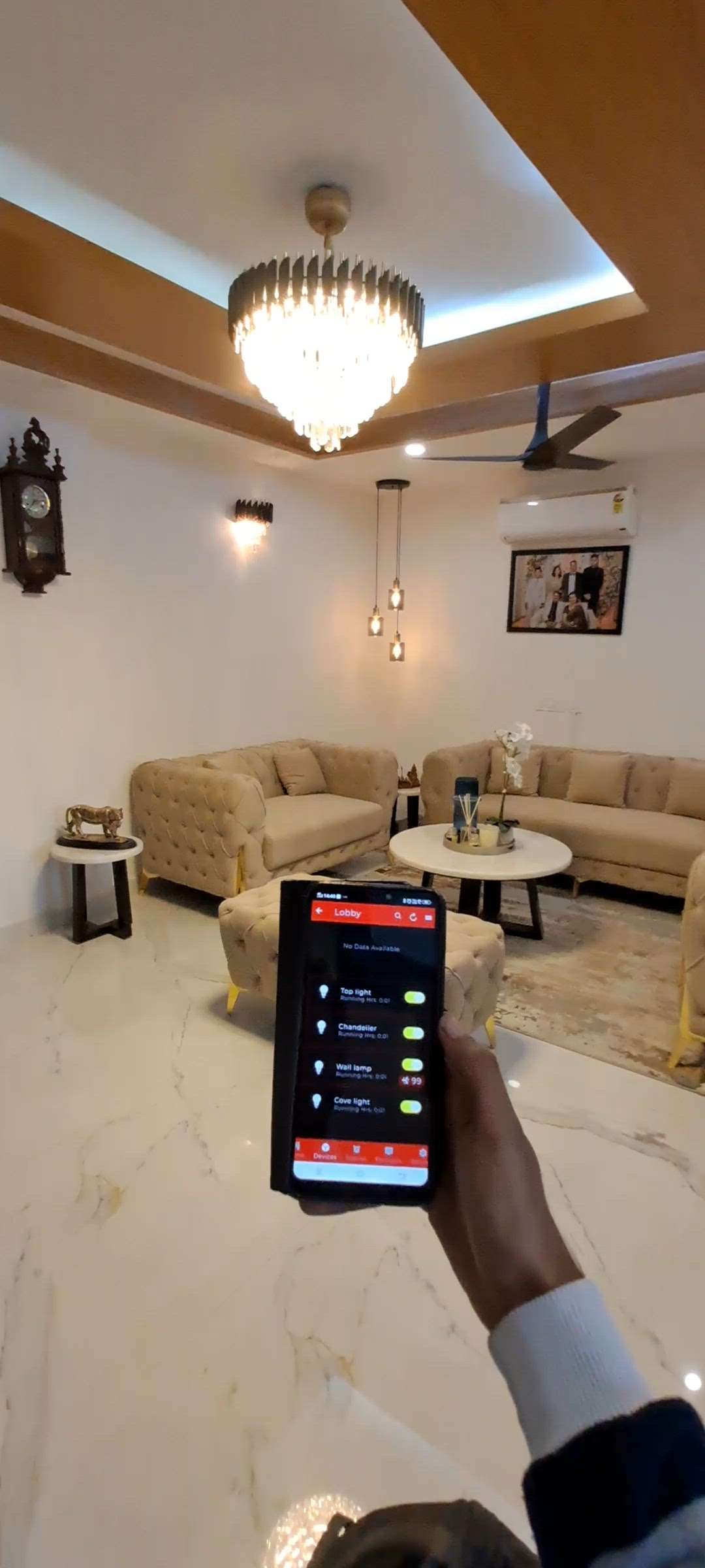 SMART BEDROOM 
Home automation