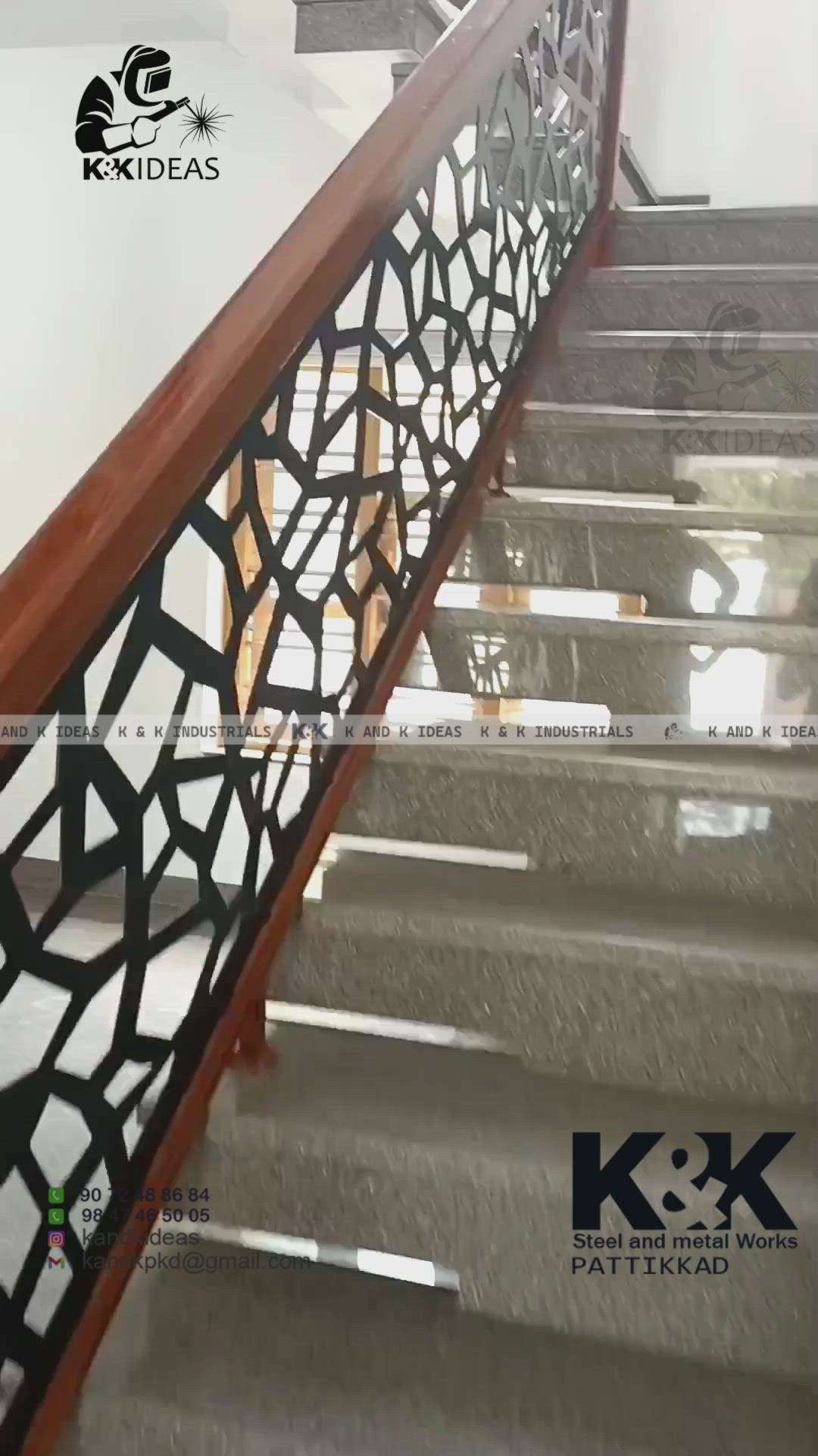 #StaircaseDecors  #jalli  #cnc  #modern  #kandk