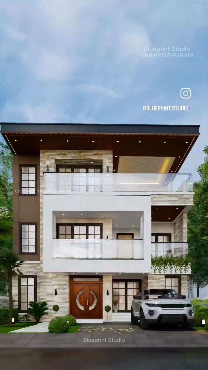 Upcoming Residential Project by Blueprint.
.
Location: Bhopal
Plot size : 30x65( 30x50)
.
 #HouseDesigns #architecturedesigns #modernhome #residenceproject #Architect #Architectural&Interior #bhopal #luxuryvillas #villadesign #villa_design