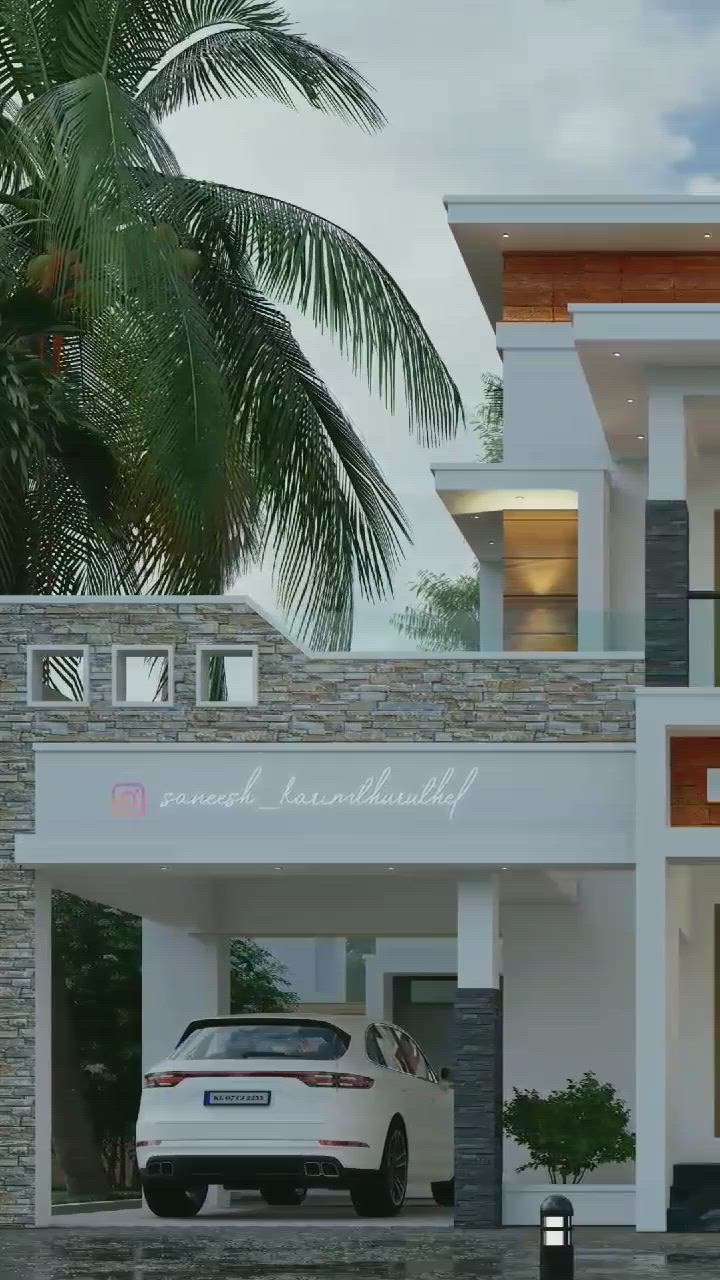 Proposed 3D elevation for Mr.Agil
 #home
#budjethome 
#3Ddesigner 
#ElevationHome 
#HouseDesigns