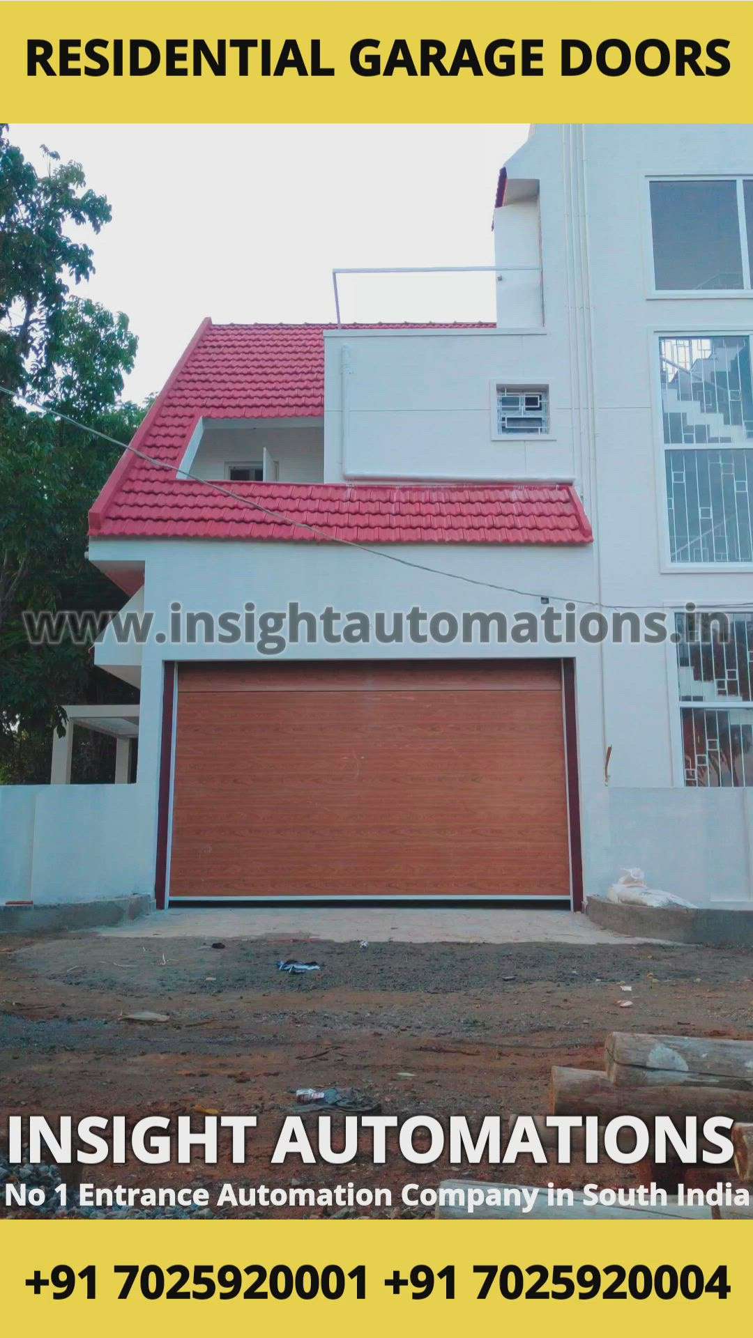 Residential Garage Door
#insightautomations 
#garagedoor
